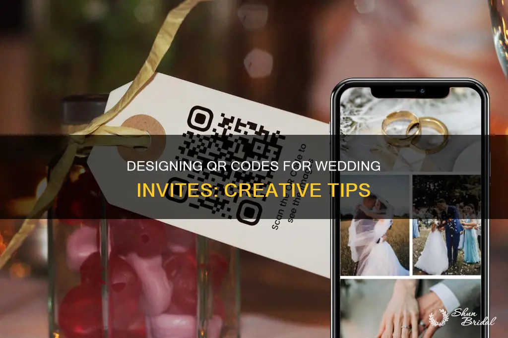 how to make a qr code attractive for wedding invitations