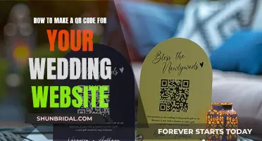 Creating a Wedding Website? Try QR Codes