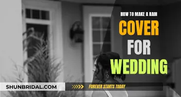 Protecting Your Wedding: DIY Rain Cover Preparations