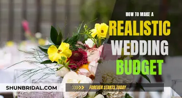 Planning a Realistic Wedding Budget: Tips for Success