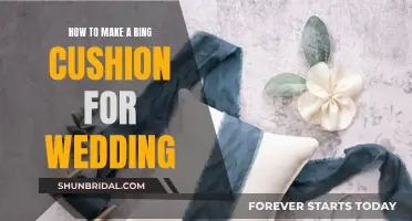 Creating a Wedding Ring Cushion: A Step-by-Step Guide