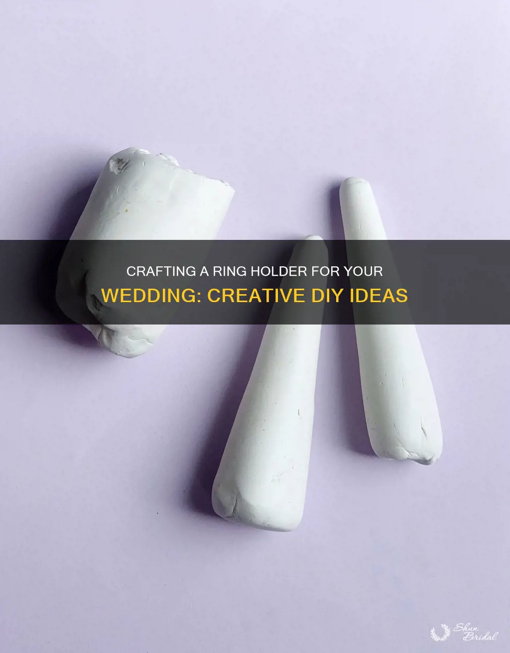 how to make a ring holder for wedding