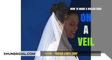 Elegant Veil Crafting: Mastering the Rolled Edge Technique Step-by-Step