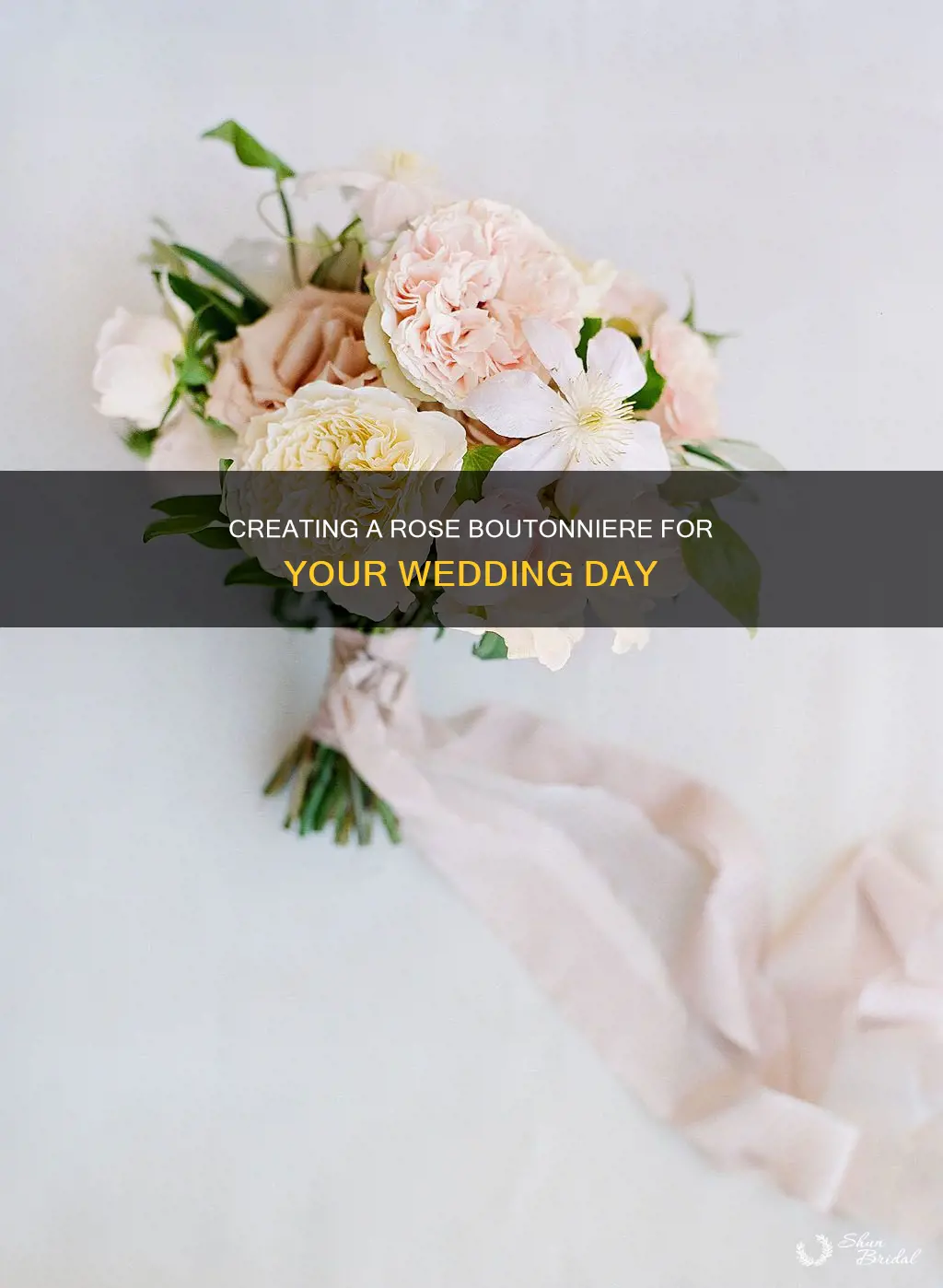 how to make a rose boutonniere for a wedding