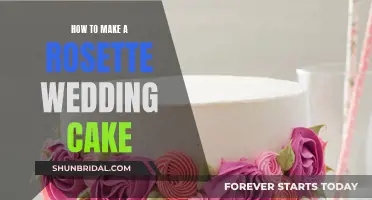 Creating a Rosette Wedding Cake: A Step-by-Step Guide