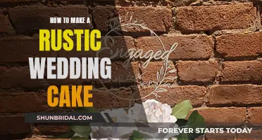 Creating a Rustic Wedding Cake: A Step-by-Step Guide