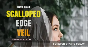 Crafting Elegance: A Step-by-Step Guide to Making a Scalloped Edge Veil