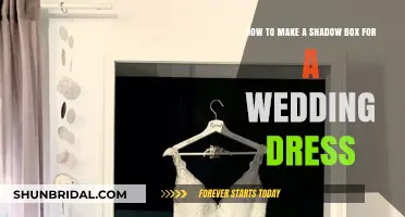 Preserving Your Wedding Dress: Creating a Shadow Box
