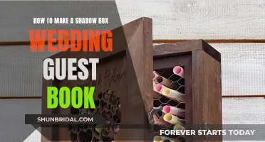 Creating a Unique Wedding Guest Book: Shadow Box Style