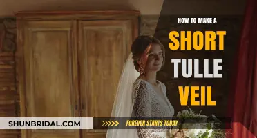 Crafting Your Dream: A Simple Guide to Making a Short Tulle Veil