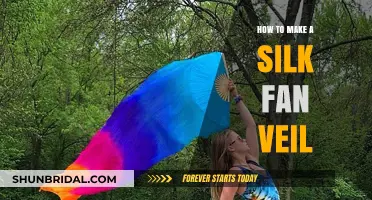 Crafting Elegance: A Step-by-Step Guide to Making a Silk Fan Veil