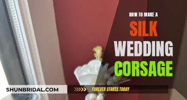 Creating a Silk Wedding Corsage: A Step-by-Step Guide