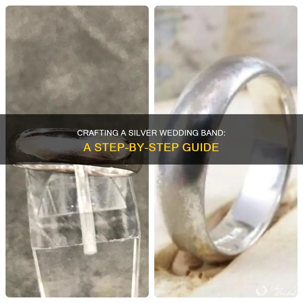 how to make a silver wedding band