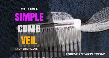 Crafting Elegance: A Step-by-Step Guide to Making a Simple Comb Veil