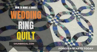 Creating a Single Wedding Ring Quilt: A Step-by-Step Guide