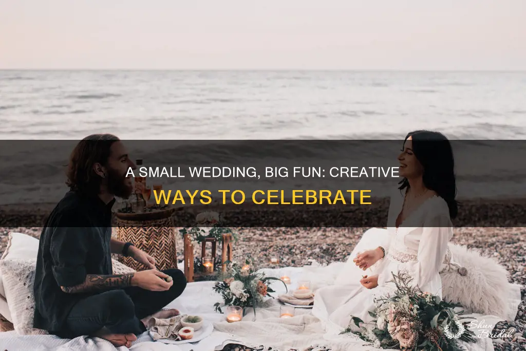 how to make a small family wedding fun