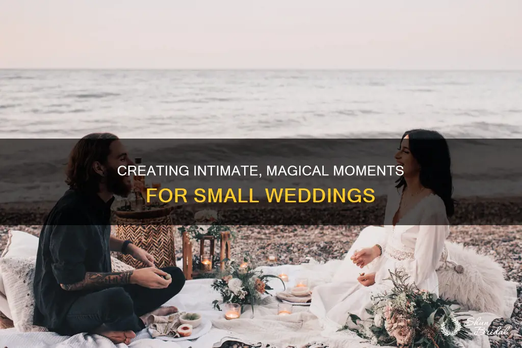 how to make a small wedding feel special