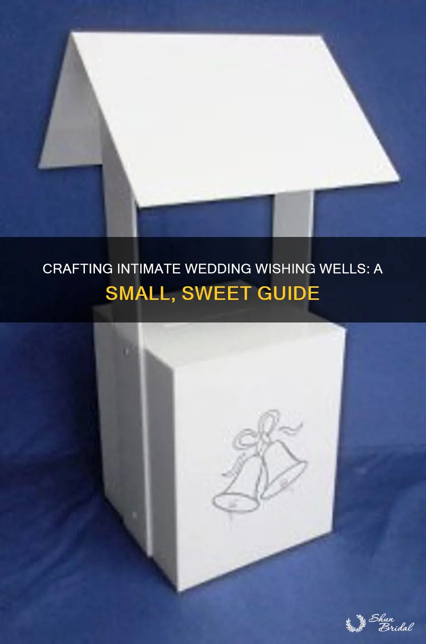 how to make a small wedding wishing well