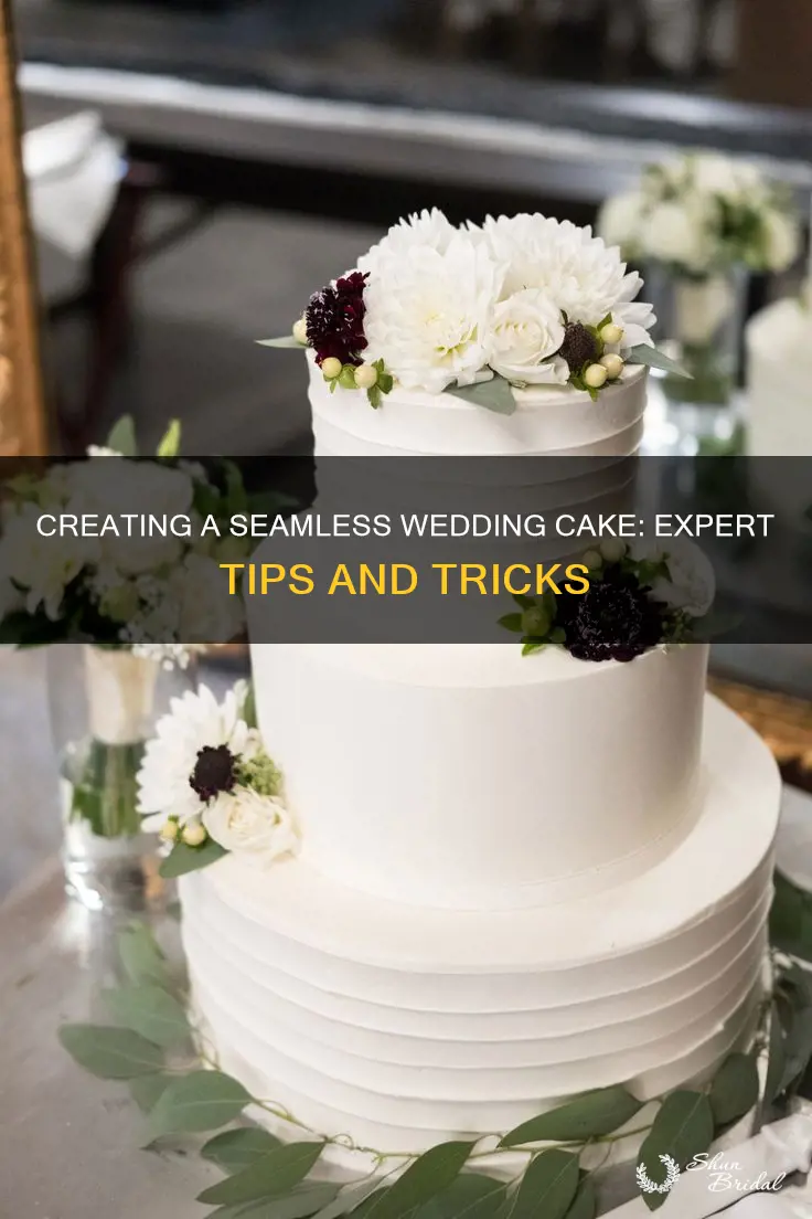 how to make a smooth wedding cake