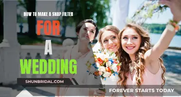 Creating a Customized Snap Filter for Your Wedding Day