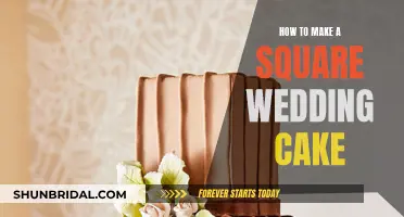 Creating a Square Wedding Cake: A Step-by-Step Guide