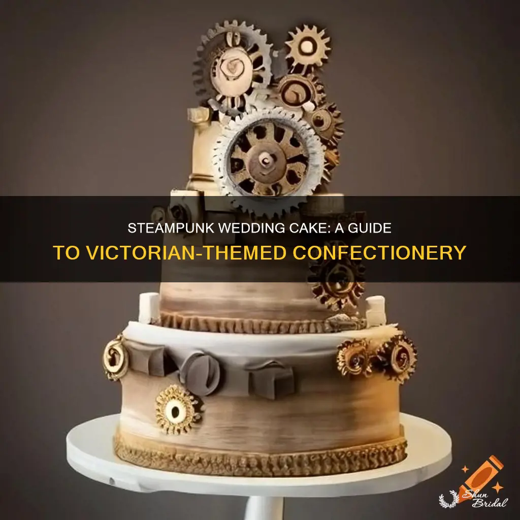 how to make a steampunk wedding cake