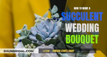 Succulent Wedding Bouquets: DIY Guide for Brides