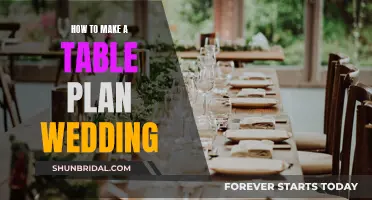 Planning a Wedding Table: A Guide to Seating Arrangements