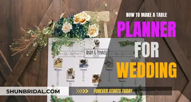 A Wedding Table Planner: Guide to Seating Arrangements