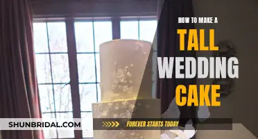 Crafting a Tall Wedding Cake: Tips and Tricks