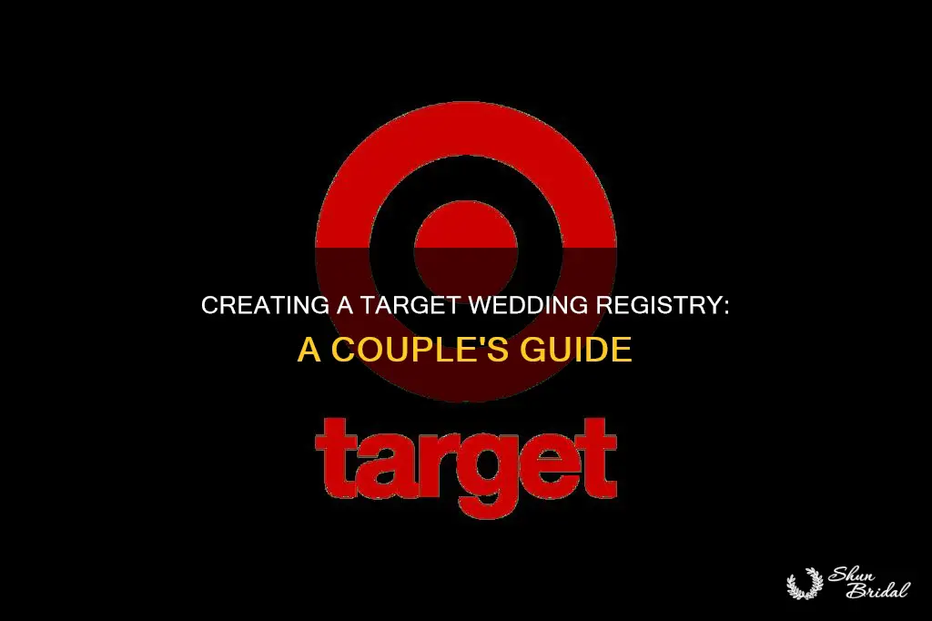 how to make a target wedding registry