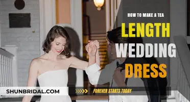 Designing Your Tea-Length Wedding Dress