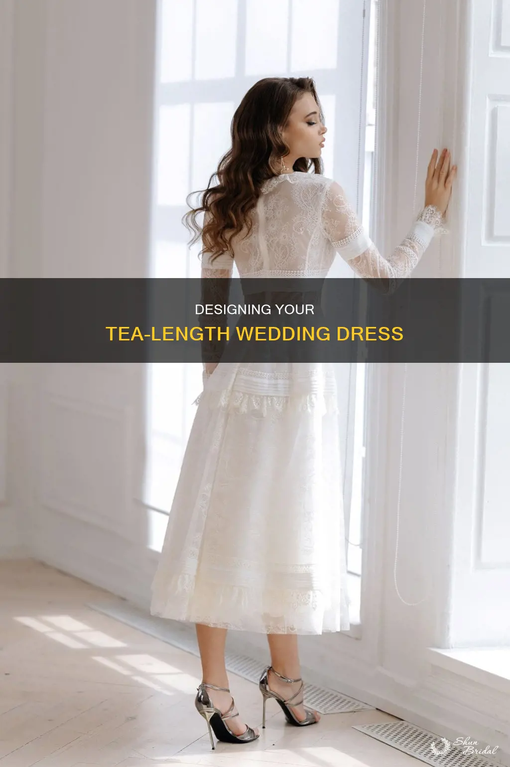 how to make a tea length wedding dress