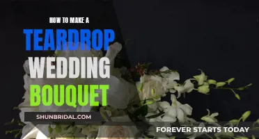 Creating a Teardrop Wedding Bouquet: Step-by-Step Guide