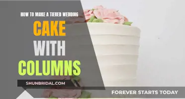 Creating a Columned Tiered Wedding Cake Masterpiece