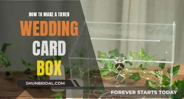 Creating a Tiered Wedding Card Box: Easy DIY Guide