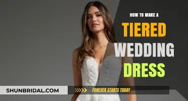 Designing a Dreamy Tiered Wedding Dress