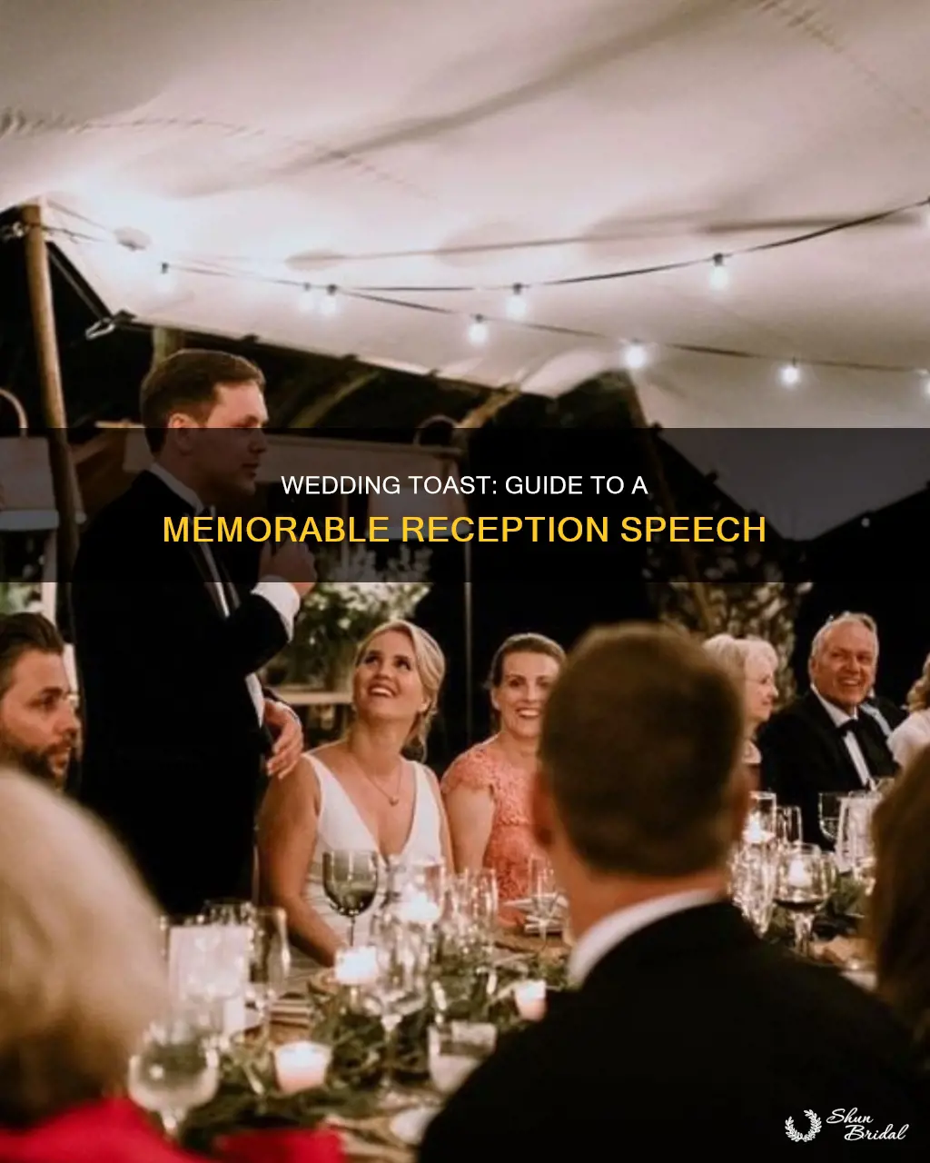 how to make a toast at a wedding reception