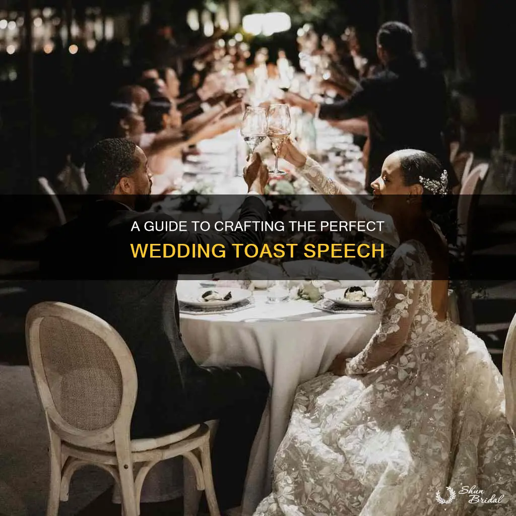 how to make a toast speech at a wedding