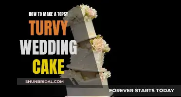 Creating a Topsy-Turvy Wedding Cake: A Step-by-Step Guide