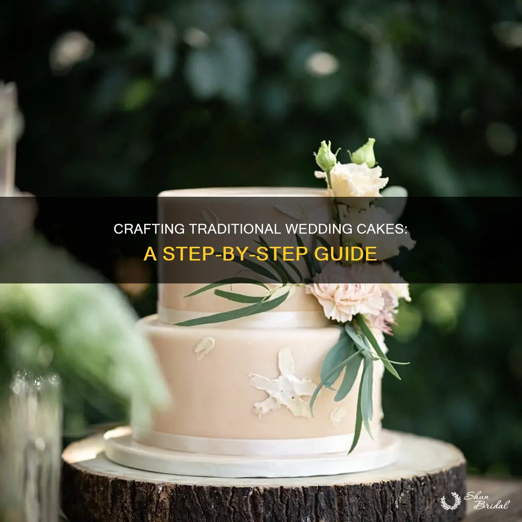 how to make a traditional wedding cake