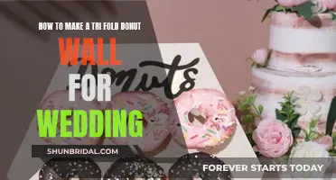 Creating a Donut Wall: A Tasty Wedding Treat