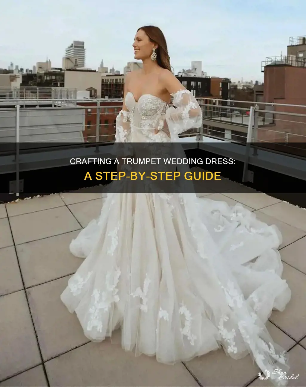 how to make a trumpet wedding dress