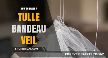 DIY Tulle Bandeau Veil: Easy Steps for a Chic Bridal Look