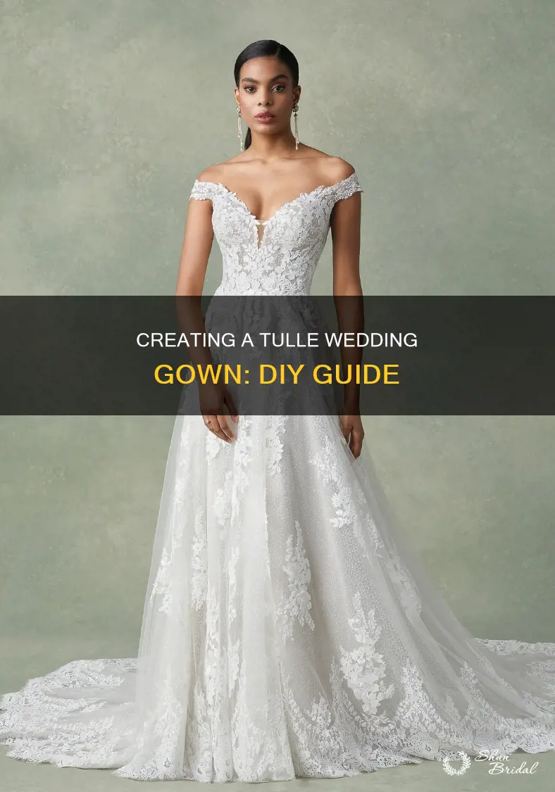 how to make a tulle wed