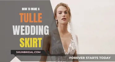 Creating a Tulle Wedding Skirt: A Step-by-Step Guide