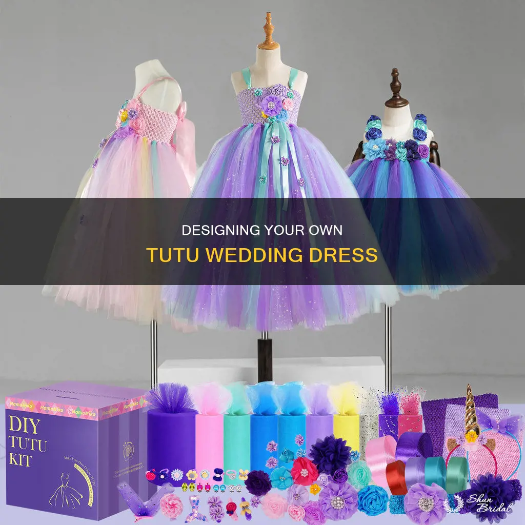 how to make a tutu wedding dress