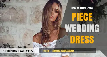 Designing a Two-Piece Wedding Dress: A Guide
