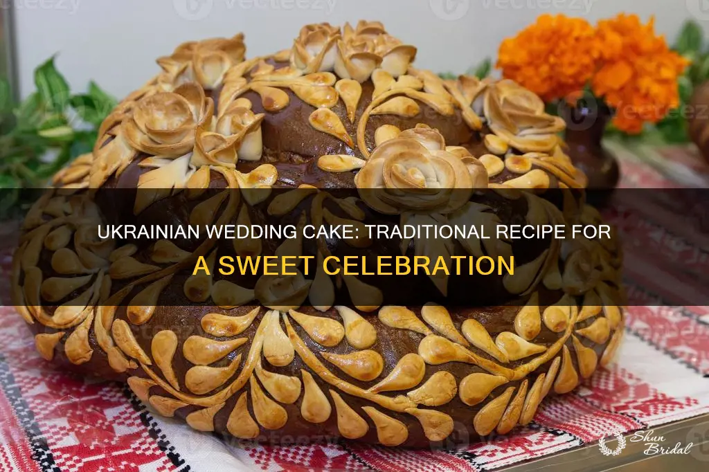 how to make a ukrainian wedding cake