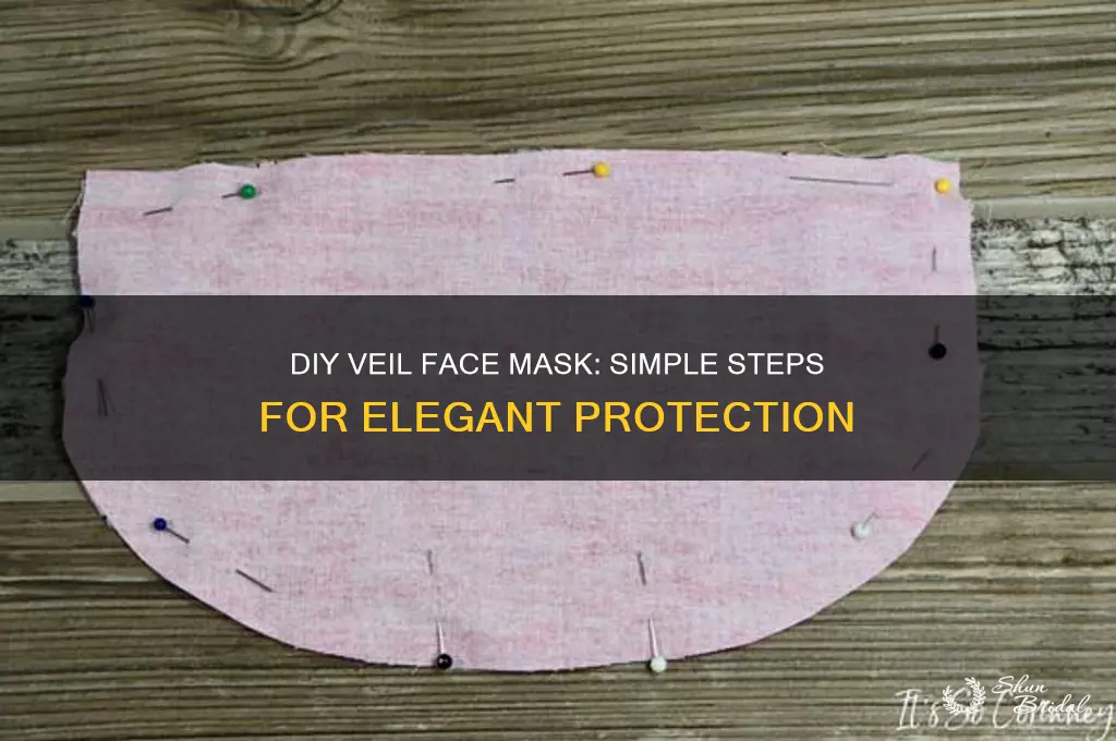how to make a veil face mask